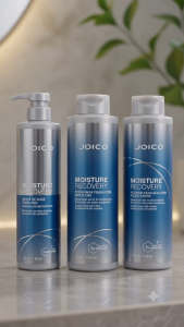 Bộ 3 Gội Xả Ủ Dưỡng Ẩm Chuyên Sâu Cỡ Lớn JOICO Moisture Recovery Cho Tóc Khô Thô Cứng