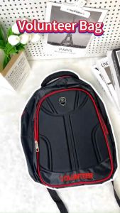 VOLUNTEER 18inch School Bags For High School Waterproof Bag TWO-WAY SLIDER Simple Design 9250