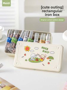 MEIDI | Square Metal Cookie Gift Packaging Box