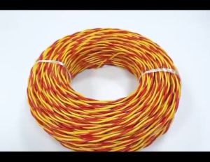 2 Core 1.5 sqaure #18 Home Charging Cable Black Yellow Blue Red International RVS Twisted Pair Flower Wire