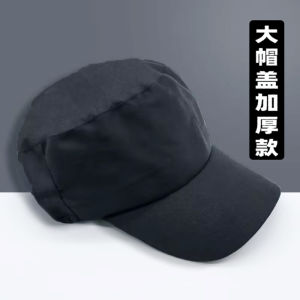 K-style Work Flat-Top Cap Factory Mens and Womens Labor Protection Cap Restaurant Dustproof Anti-Hair Food Hygiene Multi-Color Toque