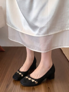 Agsdon | Pretty French Bridal Low-Cut Shoe