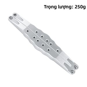 1 Cặp Khớp Nối Gầm Sau Bằng Hợp Kim Nhôm CNC 2.0 Dành Cho Xe RC Tỷ Lệ 1/6 Tương Thích Với Losi Super Baja Rey Los05013 Phụ Tùng Nâng Cấp Kim Loại