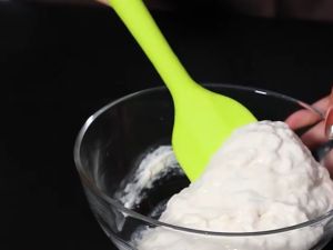 VK Non-Stick Silicone Rubber Spatula Kitchen Utensil Heat Resistant Food-Grade Rubber Scraper For Baking Cooking