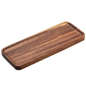 Master Sasaki | South American Walnut Wood Serving Tray Japanese Style Solid Wood Dry Tea Board
