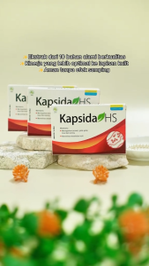 Kapsida HS Bundle 3 Pack (3 x 12 Capsules) Acne Care Herbal Supplement for Skin New Formulation with Black Seed | Halal Certified