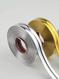 Self-Adhesive Corner Protection Strip External Corner Corner Protection Strip Internal Corner Decorative Strip Decoration Living Room Tile Edge Wrapping Right Angle Blank Holding Groove