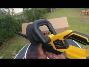 KEELAT KHT001 20 Inch Cordless Hedge Trimmer Electric Garden Shrub Pruning Shear Machine Trim Pokok Mesin Taman Tools