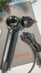 Dreepor 1500W High-Speed Hair Dryer Negative Ions Quick Drying Blower Low Noise