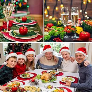 A-G 1PCS Ornament Birthday Candle Red Apple Candle Christmas Gift Christmas Candle Wedding Gifts Fruit Candles Ornament Warm Room Gift At Home Birthday Present  New Years Gift Ornament Christmas Decorations Friendship Gift