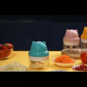 Blender Kapsule Portable Penggiling Daging Bumbu Mini Chopper Cutter Quatre Elektrik Grinder Baby Food Processor 100ML/250ML