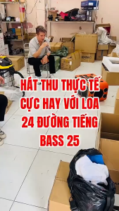 [ MẪU MỚI 2025 ] Loa Karaoke Xách Tay 24 Đường Tiếng Kèm 2 Micro Kết Nối Tivi Điện Thoại Chỉnh Echo Bass Treble Cực Hay.