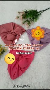 [COD] Turban Bulat | Turban Anak | Turban Bayi | Turban Lucu