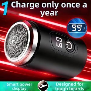 BAIXITANG | Car Portable Water Washable Smart Charging Electric Shaver