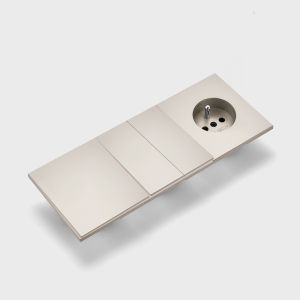 Skin Sensation France Power Sockets Wall Socket Button Light Switch Embedded Integrated Panel Skin Feel Paint DIY Combination