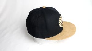 DENZEL | DZ 09 BLACK BROWN SNAPBACK CAP - TOPI BASEBALL - TOPI HIKING - TOPI GUNUNG - TOPI DISTRO - COD