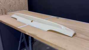 PROTON WIRA SALOON SEDAN  OE LOOK REAR TRUNK SPOILER ITIK MATERIAL ABS