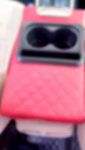 Car Multifunctional Armrest Box Four-in-One Booster Pad Tissue Box Water Cup Holder High-End Central Armrest Box