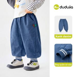 DUDUJIA | Quần Jeans Bé Trẻ Em Mềm