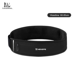 LouisWill Belt Bag Professional Running Waist Bag Slim Belt Fanny Pack Phone Holder Fitness Workout Waist Pouch Bag Pocket Belt Compatible with Phone Under 7.2 Inches sports Waist Bag For Exercise Gym Walking Travel Jogging