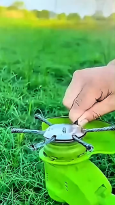 Wire Rotary Weeder Trimmer Head Wire Weeding Head For Lawn Mowing Paving Stones Pavement Joints Or Driveway Weeding Suitable For Electric Weed Cutters