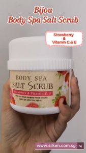 Bijou 019 Body Spa Salt Scrub - Strawberry (250g)