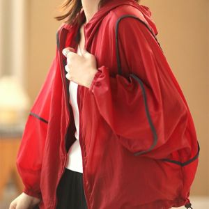 Sunscreen Jacket Leisure Elegance Sun Protection Shirt Loose and Breathable Durable Practicality 防晒连帽衫夹克