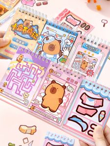 XINMO | Cute Cartoon Animals Dress Up Sticker Book