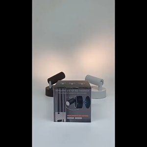 Magnetic Base Led Wireless Wall Light USB Rechargeable Wall Mounted Cabinet Spotlight Touch Dimmable Bedside Lamp for Room Bedroom Reading Night Light 2000mAH
