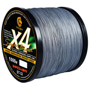 Dây Câu Cá Bện 4 Sợi YACUMA 1000M Siêu Bền Chống Mài Mòn Chất Liệu PE Đa Sợi Dùng Cho Nước Ngọt Và Nước Mặn
