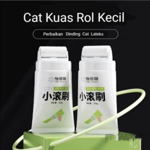 REJEKI 9393 - NEW CAT KUAS ROLL PERBAIKAN CAT DINDING TEMBOK KOTOR KUSAM CORETAN DINDING SERBAGUNA