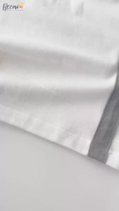 Áo phông cộc tay Beemo phối dây đai vải cotton mềm mịn đi học đi chơi cho bé trai từ 9-24kg 4031AHB