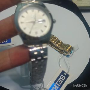 TERLARIS Jam tangan wanita seiko Anti air diameter 28cm tanggal hari aktif free box