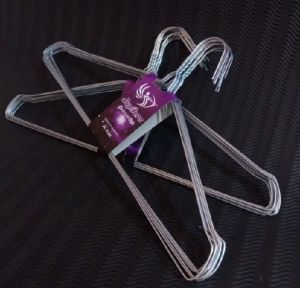 Hanger kawat stainless anti karat Gantungan Baju kawat 60pcs lebih murah