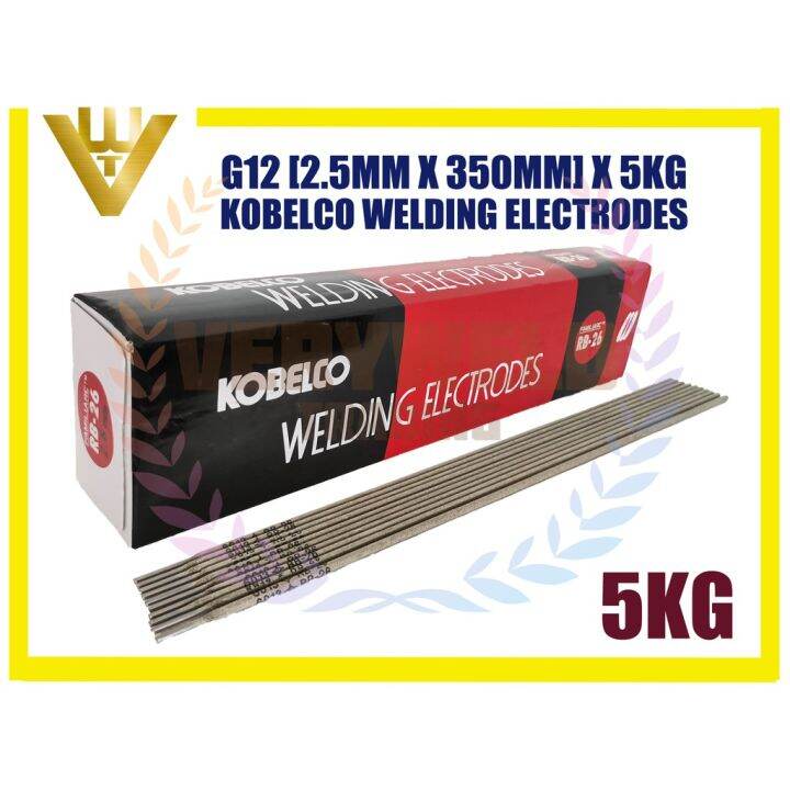 RB26 Kobelco Ubat Welding Electrode Rod X 5Kg | Lazada