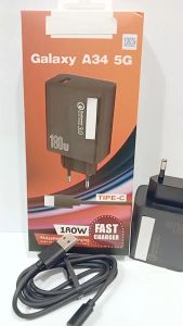 Charger Samsung Galaxy A34 5G 180W Fast Charger Support Fast Charging Quick Charge 3.0