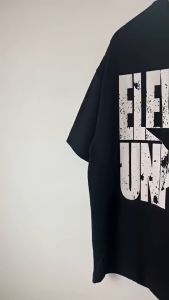 T-Shirt Boxy Fit Elevendays Universe: Kaos Distro Oversize Pria & Wanita