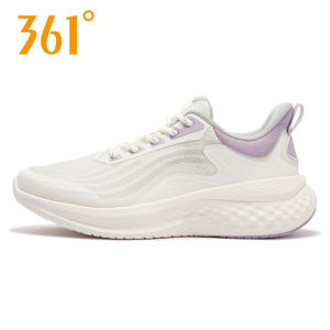 Womens Running Shoes 361° Fēi Yǔ 2.0 Breathable Mesh Soft Bottom Lightweight Sport Shoes Suitable for Road And Track