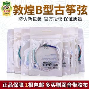 Dunhuang Guzheng Guitar Strings B Type 1-21 Strings Shanghai Dunhuang Ancient Zither Strings Musical Instrument Accessories