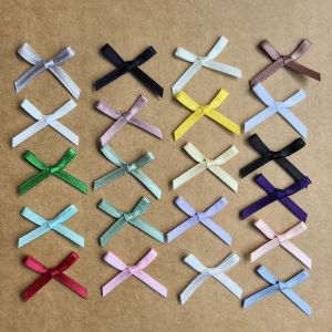 3mm Polyester Ribbon Hand-Tied Butterfly Knots Mini Decorative Accessories for Underwear Socks Home Sewing DIY Materials