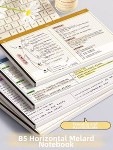 Tear-off Sticker Notebook For Middle High School Students Ins Style Simplified Notetaking