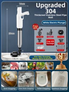 PINGANDATONG | High Pressure Toilet Plunger for Blockages
