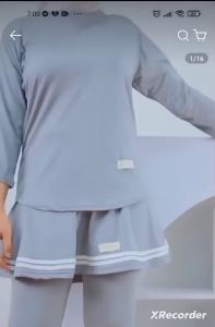 Atlana set - one set baju senam baju olahraga