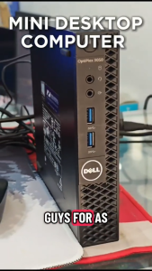 DELL OptiPlex Mini PC | Intel Core i3/i5/i7 (6th–14th Gen) | NVMe SSD | SODIMM RAM | Compact Desktop | Preloved