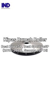 Gigi-Gear-Gir Kipas Lawan & Rumah Roller-Roler-Loler-Face Drive Vario 150.125 eSP New LED 2015-2019