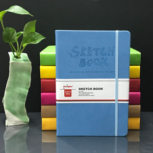 A4 Size Thickened Sketchbook Simple Style Blank Drawing Book Student Artistic Cartoon Hand Drawing Book Sketchpad Notebook