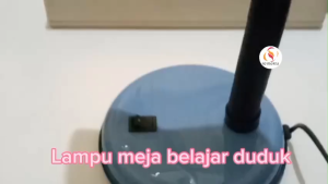 Lampu Belajar Meja Belajar Duduk Leher Fleksibel Flexible plus Switch On Off Berkualitas