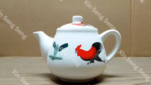 Rooster Ceramic Teapot Teko Ayam 公鸡陶瓷茶壶