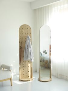 XIAOMUNOLIANGPIN | Rotating Hanger Full-length Dressing Mirror