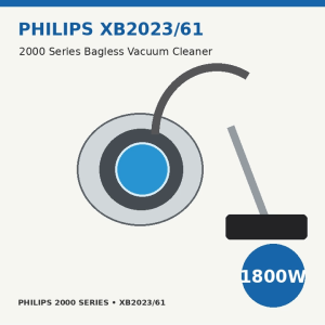 Philips XB2023/61 2000 Series Bagless Vacuum Cleaner